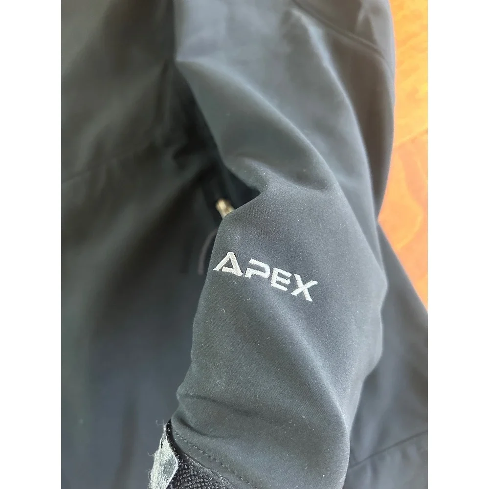 The‎ North Face Apex Bionic Softshell Jacket Mens XL Black Full Zip Windbreaker
